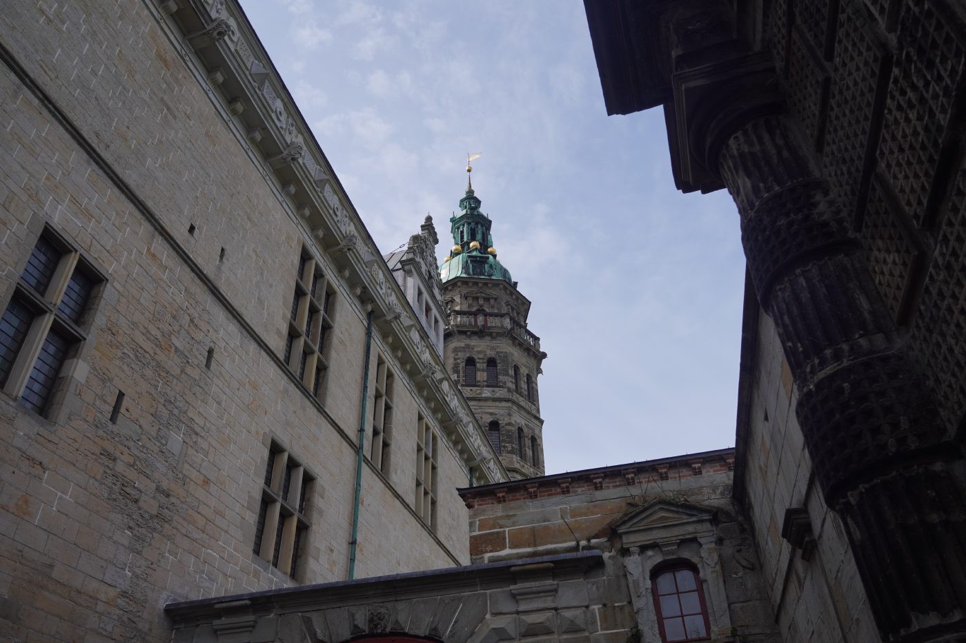 Inside Kronborg Castle