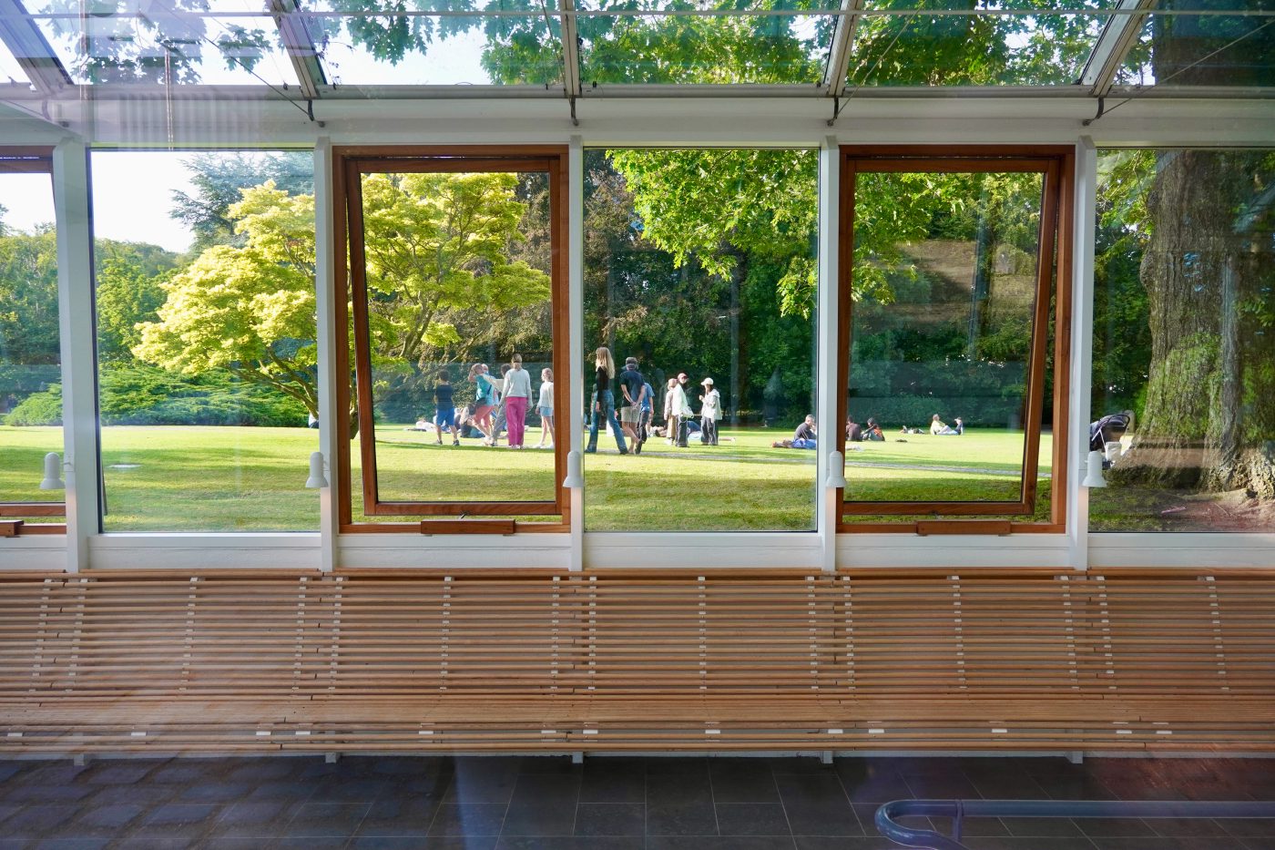 A quiet corner of the Louisiana Museum of Modern Art